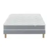 Image de Ensemble Matelas Douces Nuits Aline 598 Ressorts ensachés + Sommier Base Morpho 180x200 - Double Sommier
