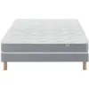 Image de Ensemble Matelas Douces Nuits Aline 598 Ressorts ensach's + Sommier Base Morpho 160x200 - Double Sommier