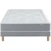 Image de Ensemble Matelas Douces Nuits Riviera 744 ressorts ensachés + 6 cm Viscoélastique + Sommier Base Morpho 160x200