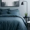 Image de Parure housse de couette 100%satin de coton 70 fils, Sati