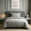 Image de Parure housse de couette 100% coton 57fils, Essentiel