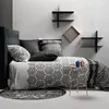 Image de Parure housse de couette 100%coton 57fils pavage