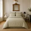 Image de Housse de couette 100% satin de coton 105 fils uni, DESIR