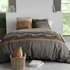 Image de Parure de couette 100% coton 57fils jaspe