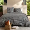 Image de Parure de couette 100% coton 57fils - geo