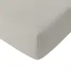 Image de Drap housse bonnet:30cm 100%gaze de coton lavé