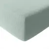 Image de Drap housse bonnet:30cm 100%gaze de coton lavé