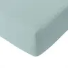Image de Drap housse bonnet:30cm 100%gaze de coton lavé