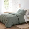 Image de Parure housse de couette 100% gaze de coton imprimé celestine
