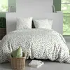 Image de Parure housse de couette imprimée 100% coton 57fils MERISE