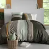 Image de Parure housse de couette imprimée 100% coton 57fils URBANIK