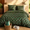 Image de Parure housse de couette imprimée 100% coton 57fils ROMANA