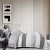 Image de Parure housse de couette 100 % coton 57 fils Calvin