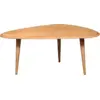 Image de Grande table basse en chêne brut Fifties - RED Edition