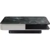 Image de Table basse rectangulaire en inox et marbre vert Lounge - RED Edition