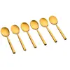 Image de Coffret 6 petites cuillères NILS - Gold