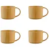 Image de Mug SCANDI 50cl - 4 pièces - Ocre
