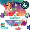 Image de PUZ12LOKIFEUDARTIFICE Puzzle 12 pièces enfants phosphorescent poster inclus