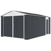Image de Garage métal [ ]Houston[ ] 15,36 m² - Anthracite