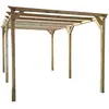 Image de Carport voiture en bois [ ]Solar II[ ] 3 x 5 x 2.4