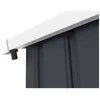 Image de Gouttière pour abri de jardin en métal de 6 à 13 m2
