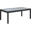Image de Table jardin en aluminium extensible [ ]Lagos[ ] - 200/320 x 105 x 76 cm - Gris