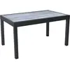 Image de Table de jardin en aluminium extensible [ ]Lagos[ ] - 140/280 x 90 x 76 cm - Gris