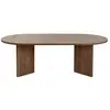Image de Table basse en bois - 60 x 119 x 40 cm - Noyer