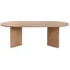 Image de Table basse en bois - 60 x 119 x 40 cm - Chêne Saphir