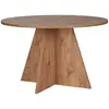 Image de Table à manger en bois [ ]Virella[ ] - 120 x 120 x 75 cm - Pin atlantique