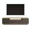 Image de Meuble TV en bois - 180 x 44 x 44 cm - Pin atlantiqueAnthracite