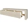 Image de Meuble TV en bois - 192 x 37 x 53 cm - Travertin