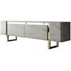 Image de Meuble TV en bois - 180 x 30 x 50 cm - TravertinOr