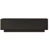 Image de Meuble TV en bois - 140 x 35 x 38 cm - Noir