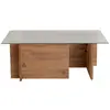 Image de Table basse en bois - 105 x 65 x 40 cm - Pin atlantique