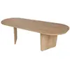 Image de Table basse en bois - 130 x 65 x 40 cm - Chêne