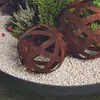 Image de Boule Déco Jardin 40 cm - Rouille