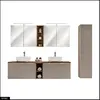 Image de Otitec Ensemble de meubles de salle de bain - Gris
