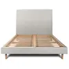 Image de Sommeil de plomb Lit 140x200 2 places - Gris clair