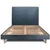 Image de Sommeil de plomb Lit double tapissier - Bleu