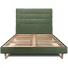 Image de Sommeil de plomb Lit sommier tapissier 140x190 - Vert