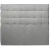 Image de Sommeil de plomb Tête de lit capitonnée - Gris