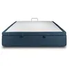 Image de Sommeil de plomb Sommier coffre 2 places - Bleu lagon