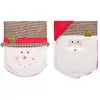 Image de C375 Protection Chaise Noël Bonhomme de Neige