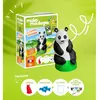 Image de Mako creations pâte à modeler Panda géant - Jaune