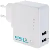 Image de Watt & Co Chargeur Secteur Dual USB