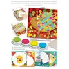 Image de Crealign Coffret peinture au doigt animaux - 6 pièces