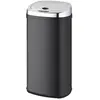 Image de Poubelle automatique 42l noir/inox - BAT-42LS02A BLACK SS - KITCHEN MOVE