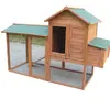 Image de Poulailler bi-corps 5-8 poules - PO2309 - HABRITA