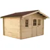 Image de Habrita Abri jardin 3.65×3.49×2.47m 12.74m²